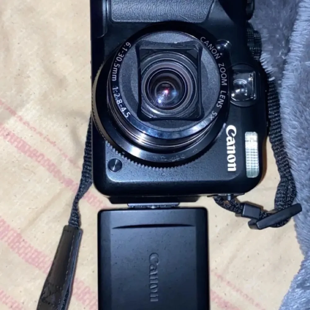 Black canon camera
